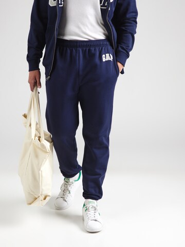 GAP Tapered Housut 'MODRN' värissä sininen: etupuoli
