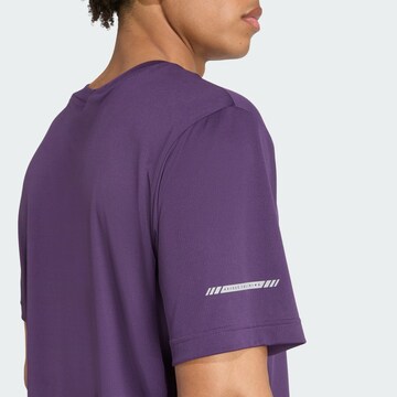ADIDAS PERFORMANCE - Camiseta funcional 'Essentials Holiday' en lila
