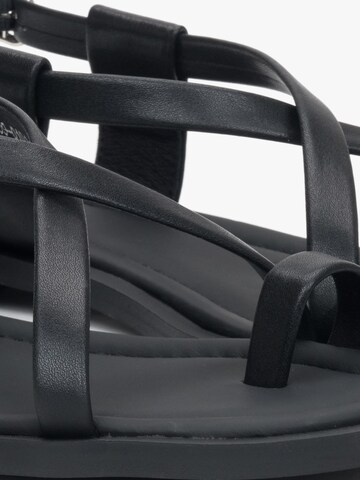 Estro Sandaler '225509-01' i sort