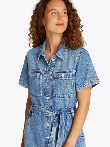 TOMMY HILFIGER Kleid in Blau