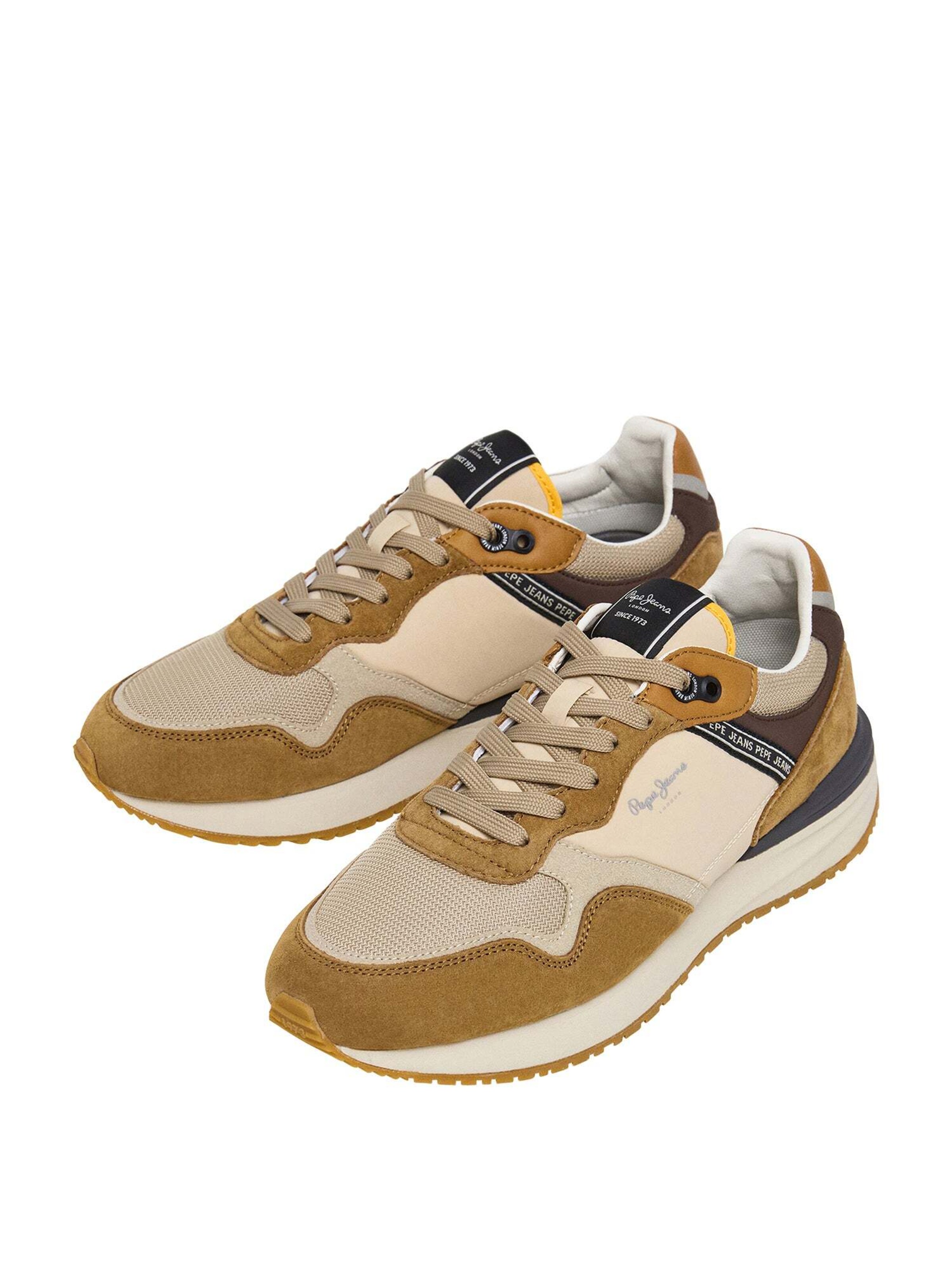 Pepe Jeans Platform trainers in Brown