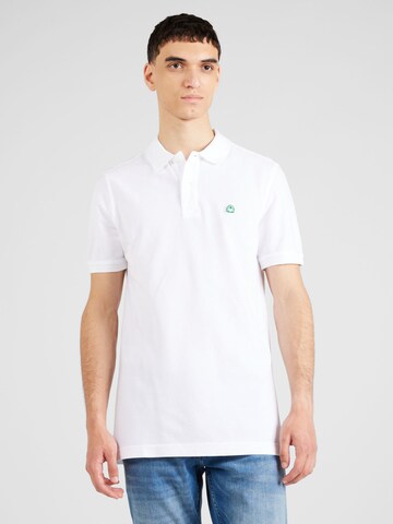 UNITED COLORS OF BENETTON Shirt in White: front