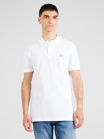 UNITED COLORS OF BENETTON Shirt in Wit: voorkant