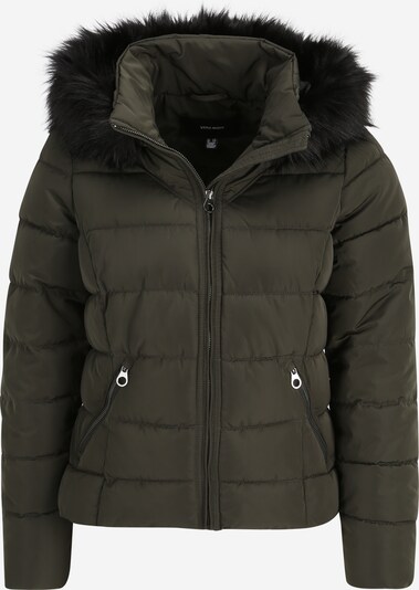 Vero Moda Petite Winter Jacket 'LIV' in Dark green / Black, Item view