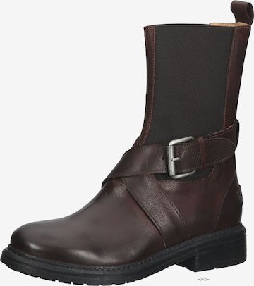 SHABBIES AMSTERDAM Boots in Bruin: voorkant