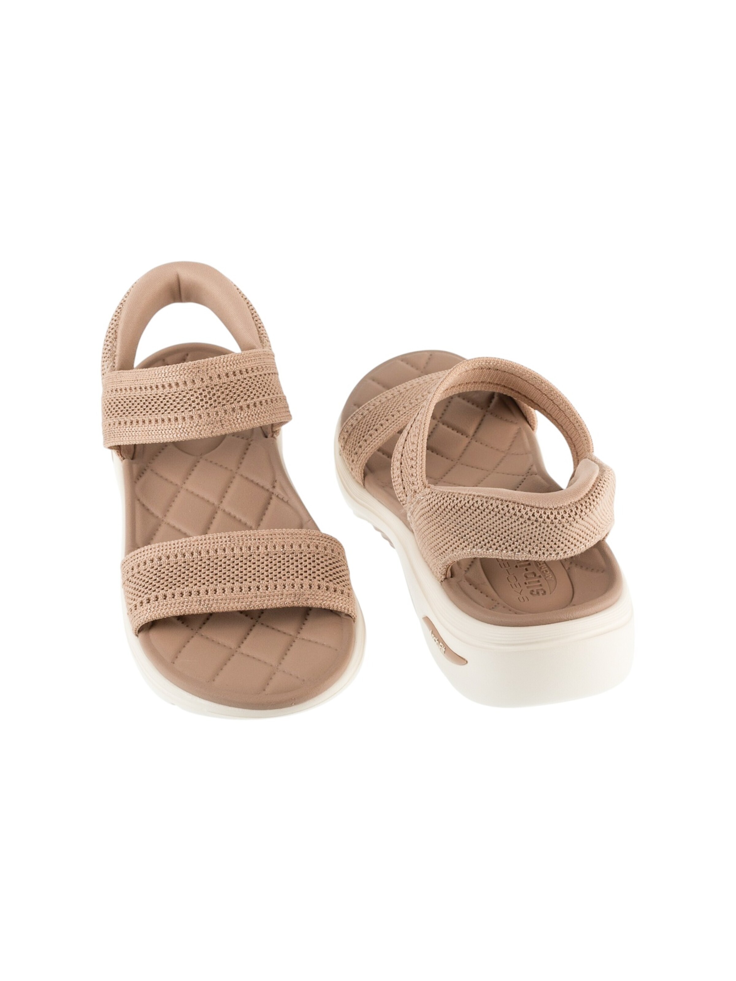 SKECHERS Sandals 'Skechers  GO Walk 2.0  - Kennedy' in Beige