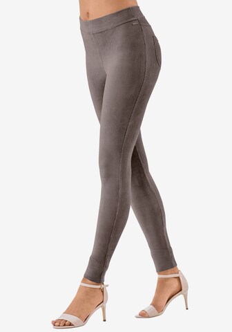 Skinny Leggings di LASCANA in grigio