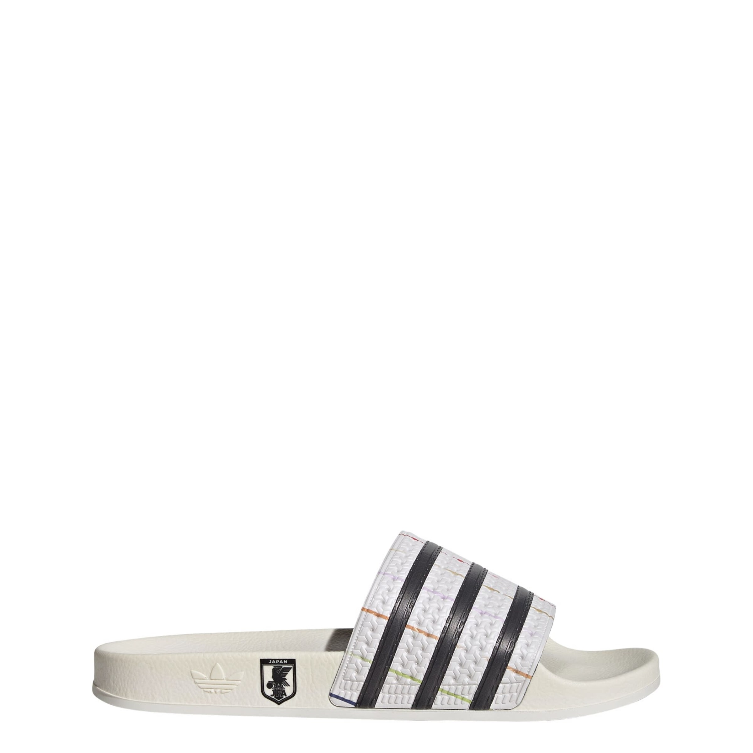 ADIDAS PERFORMANCE Claquettes / Tongs en vert clair / orange / noir / blanc, Vue avec produit