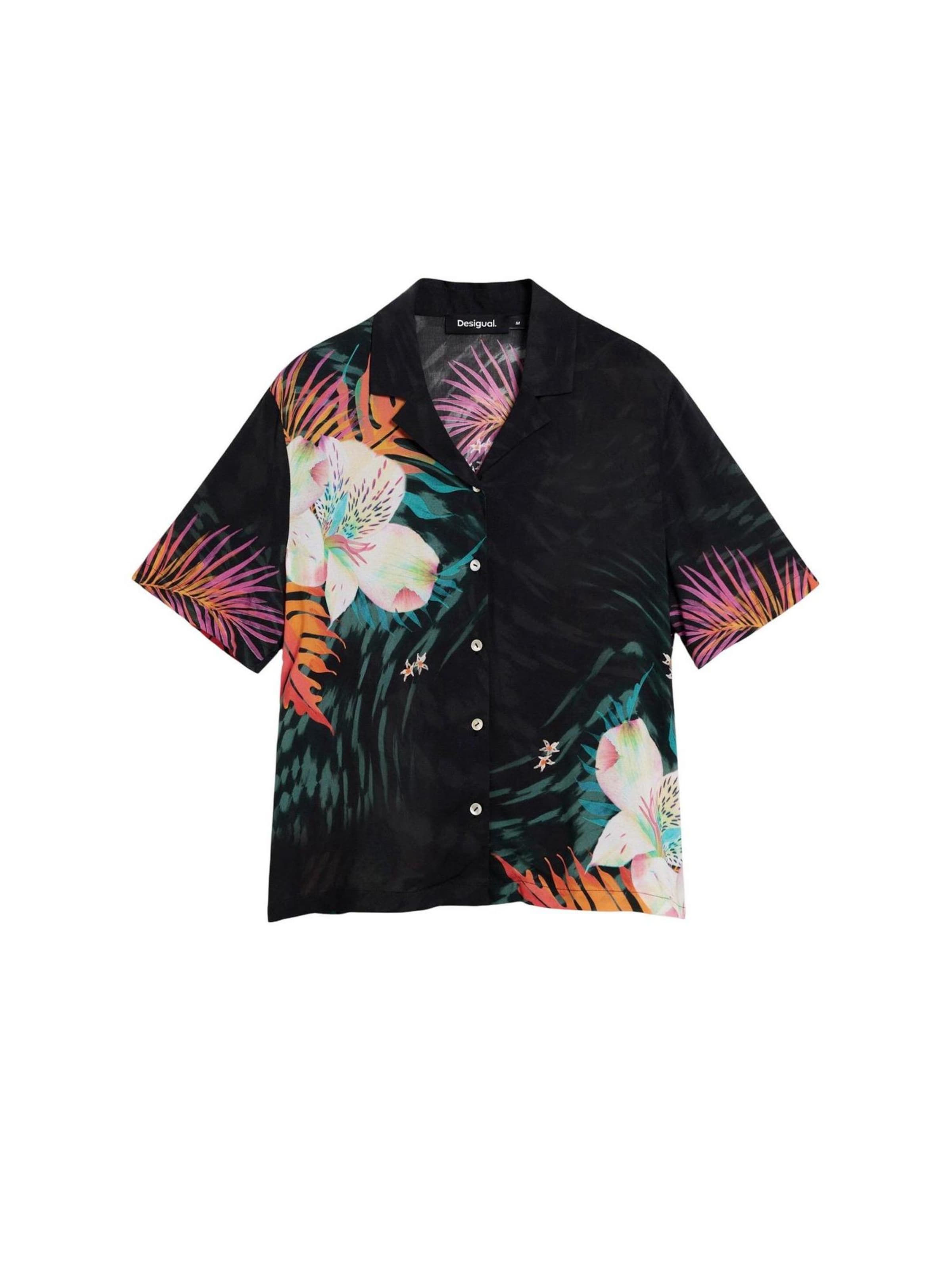 Camicia da donna 'CAM_SWIM-DAIKIRI' di Desigual in nero: frontale