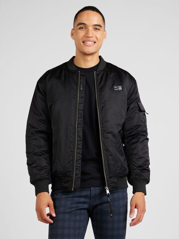 QS Jacke in Schwarz: Vorderseite