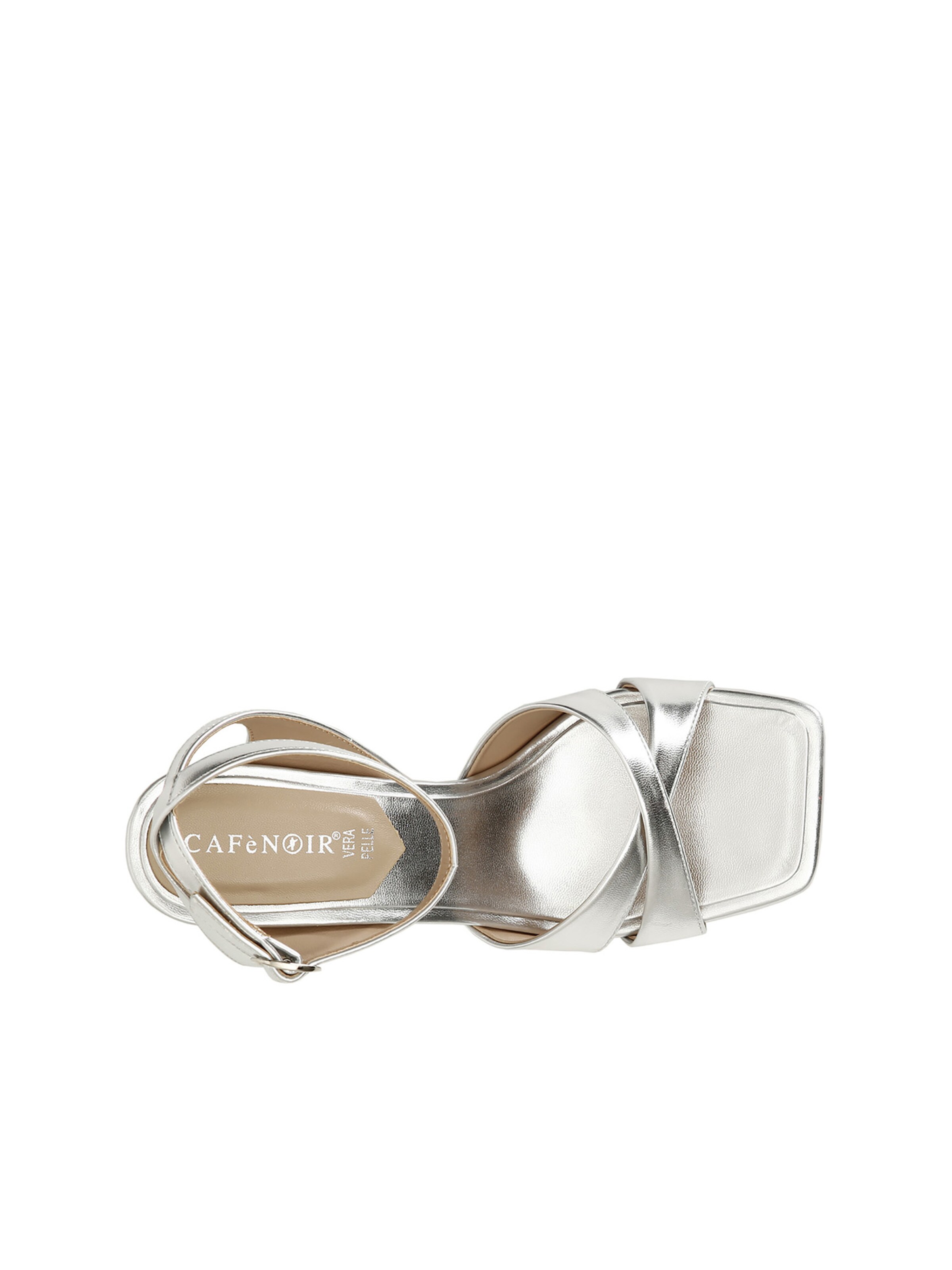 CAFè NOIR Pumps in Silver