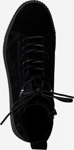 TAMARIS Lace-Up Ankle Boots in Black