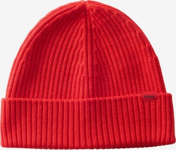 HUGO Beanie 'Xola' in Red: front