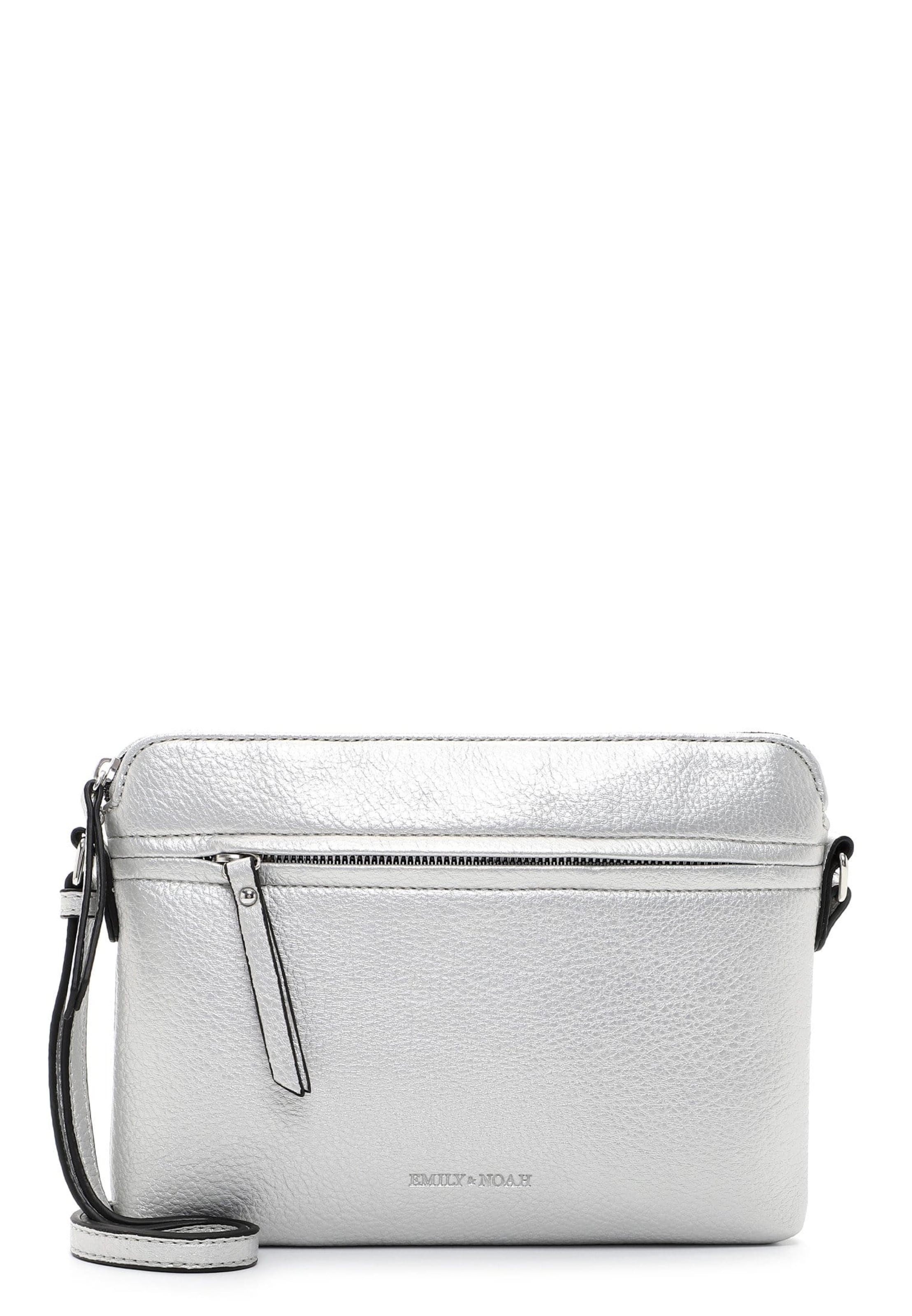 Emily & Noah Schoudertas 'Emma' in Zilver: voorkant