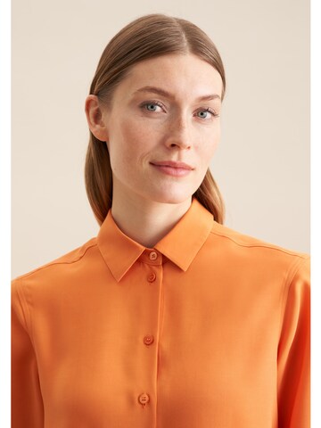Chemisier SEIDENSTICKER en orange