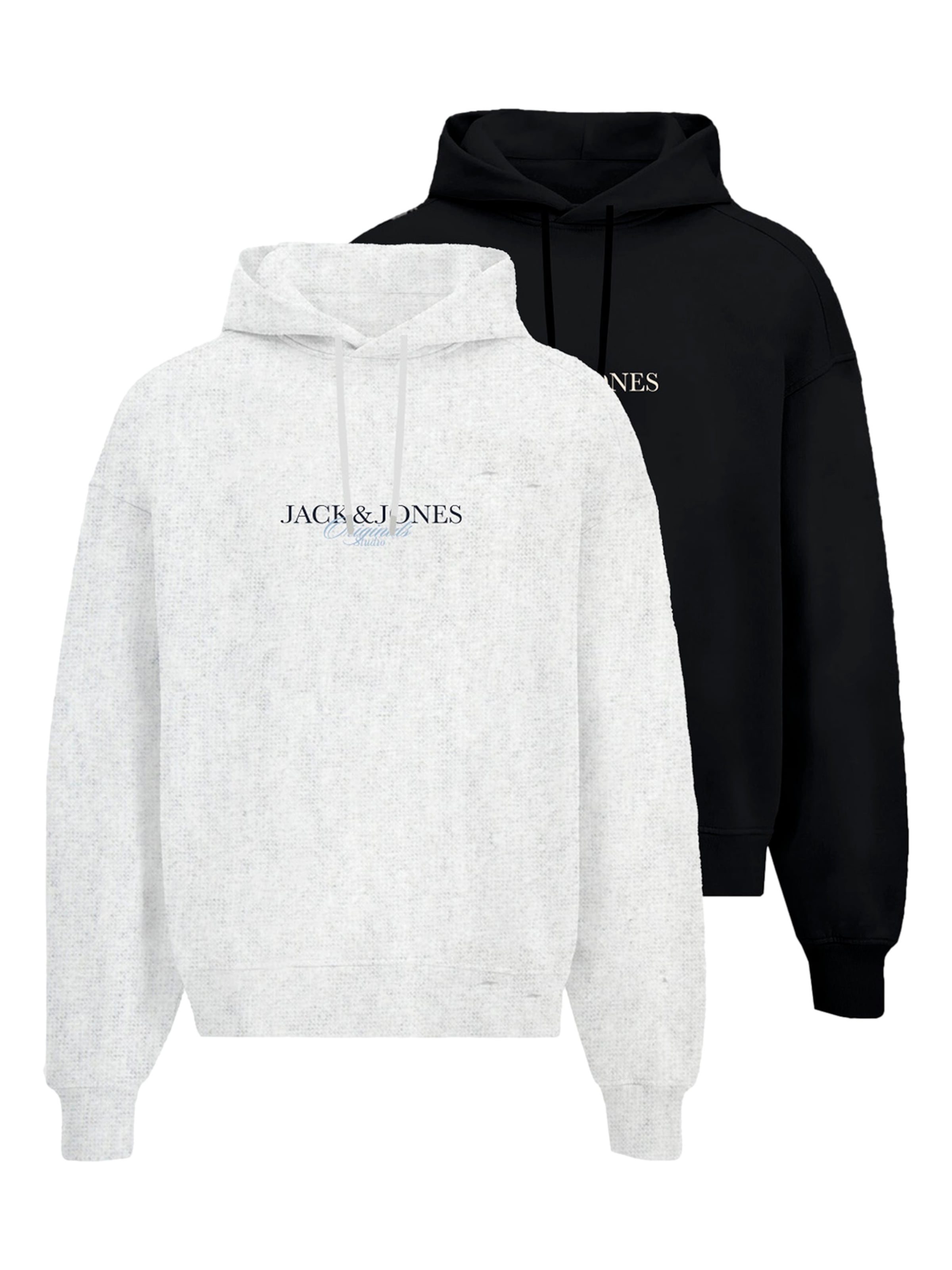 Felpa 'JORBILLYBURG' di JACK & JONES in grigio: frontale