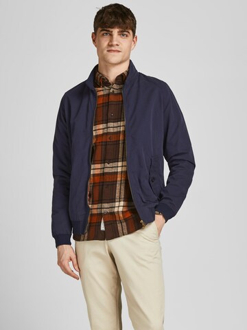 JACK & JONES سترة غير رسمية 'Steve' بلون أزرق: الأمام