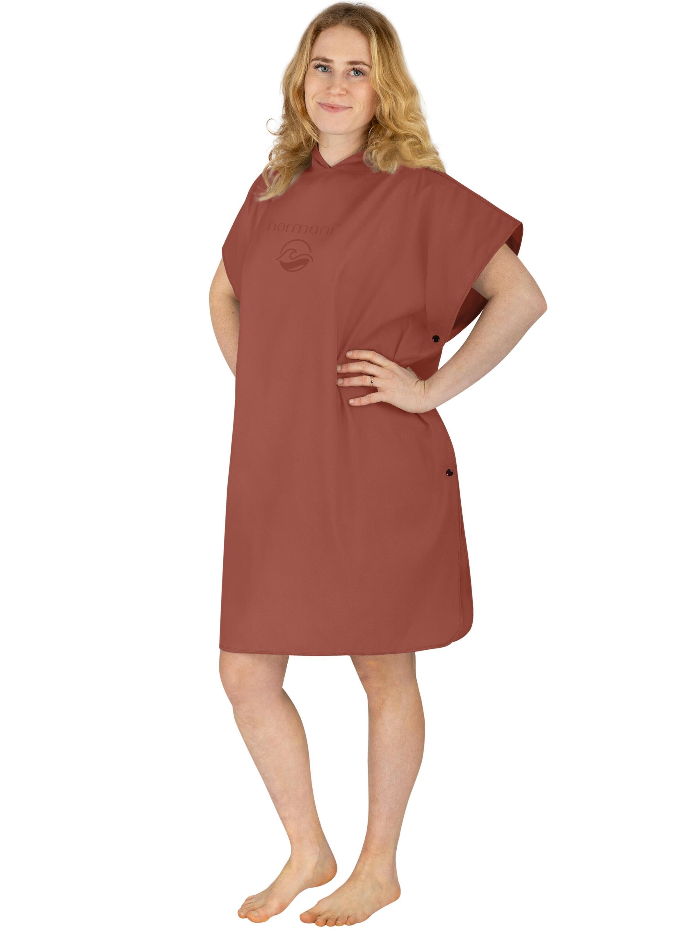 Peignoir 'Camuy ' normani en rouge