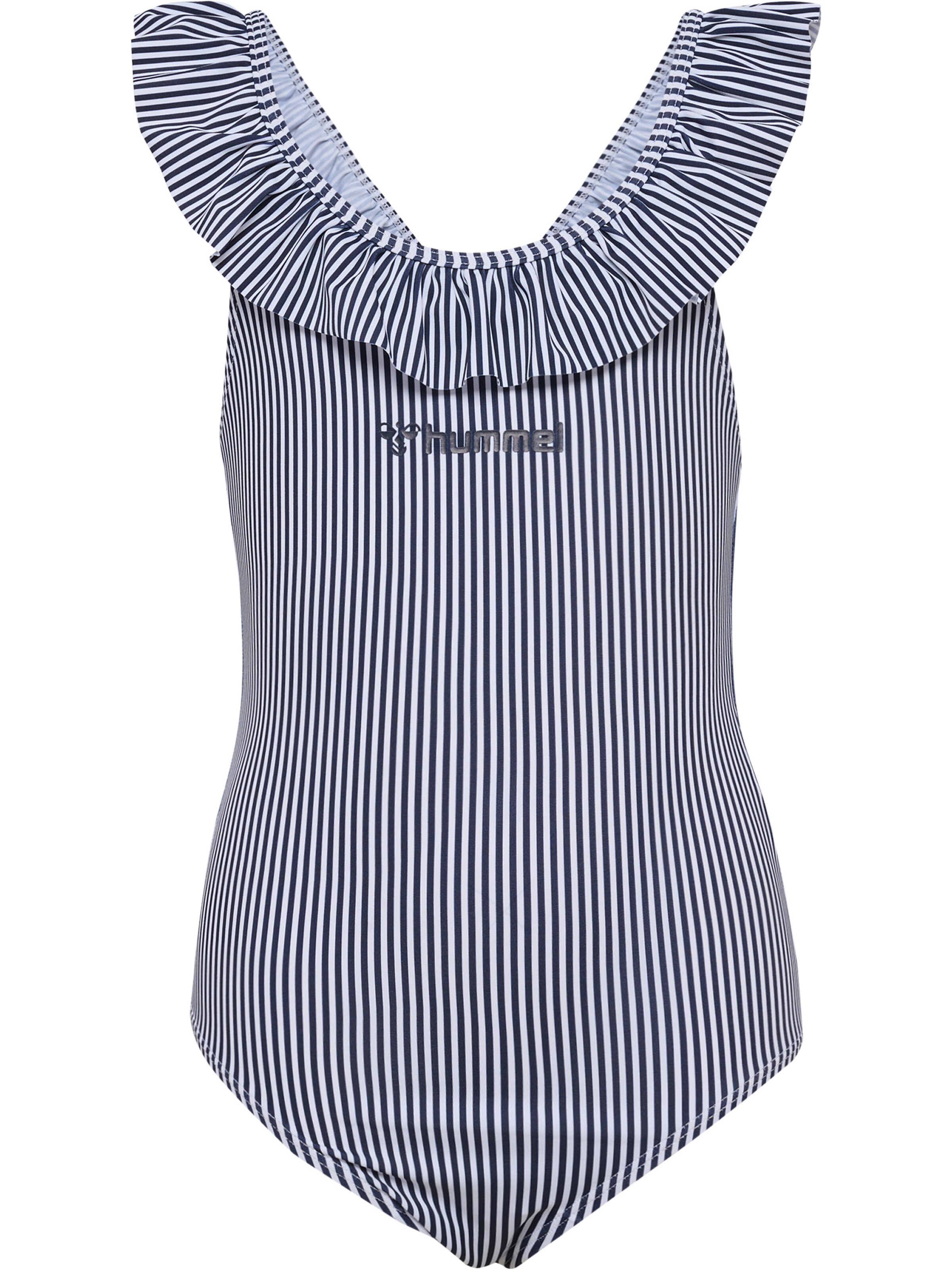 Hummel Badpak in Blauw: voorkant