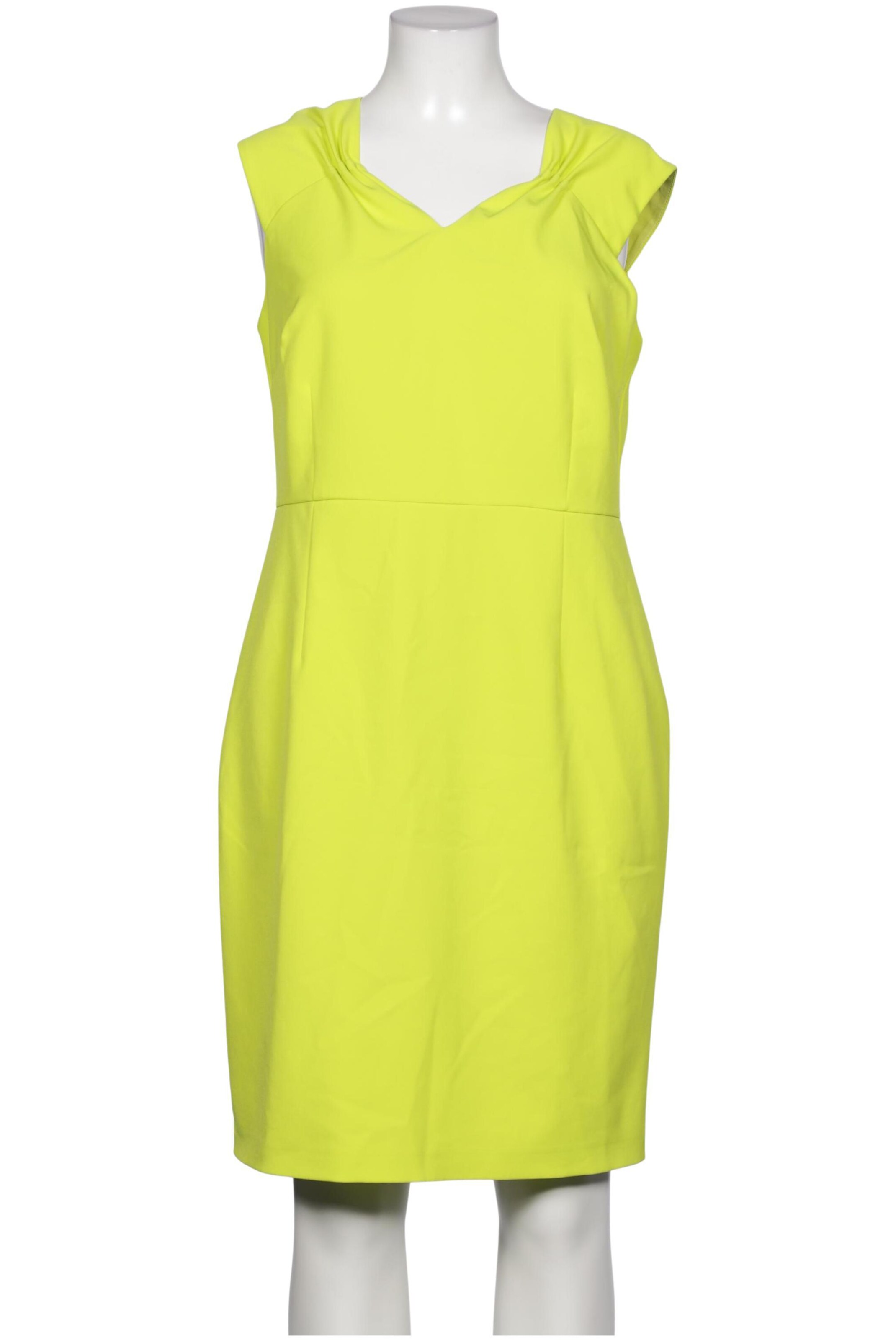 ALBA MODA Dress in XL in Yellow: front