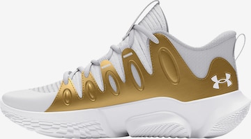 UNDER ARMOUR Athletic Shoes in White: front
