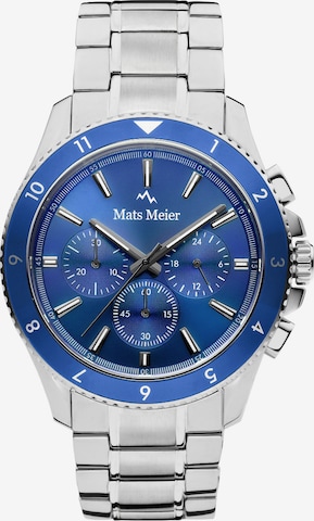 Mats Meier Analog Watch in Silver: front