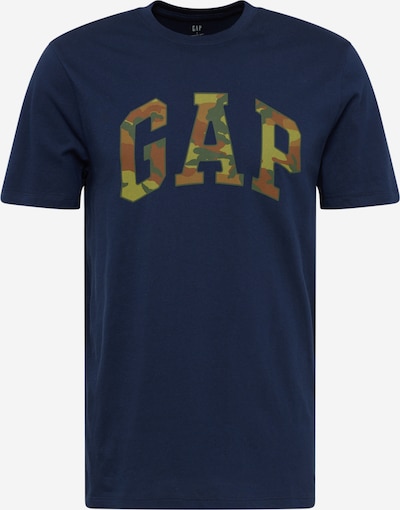 GAP Camiseta 'NOVELTY' en navy / marrón / caqui / oliva, Vista del producto