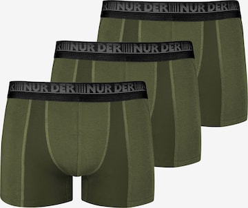Nur Der Boxershorts ' 3D-Flex Air ' in Groen: voorkant