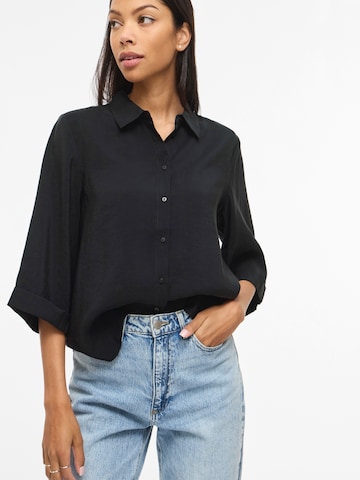 Chemisier 'VIHULA' VILA en noir