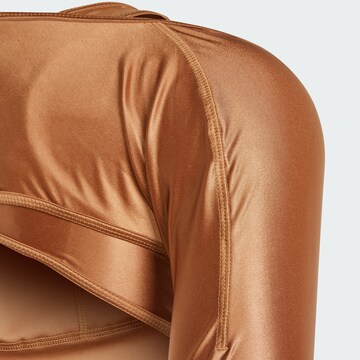 ADIDAS BY STELLA MCCARTNEY Спортно боди 'Leotard' в кафяво