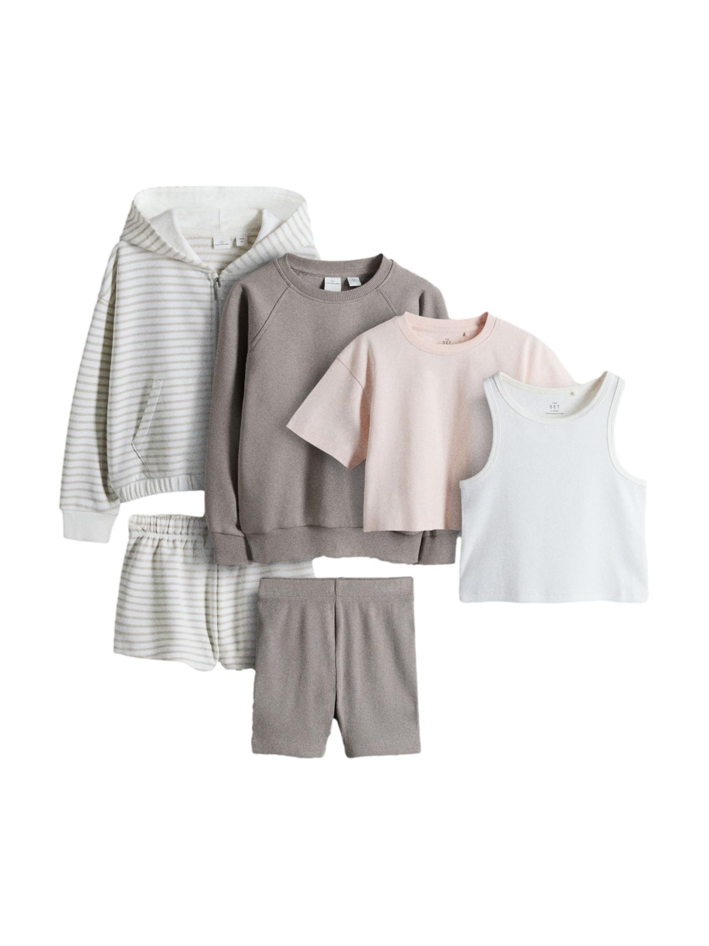 The Set Set in Beige: voorkant