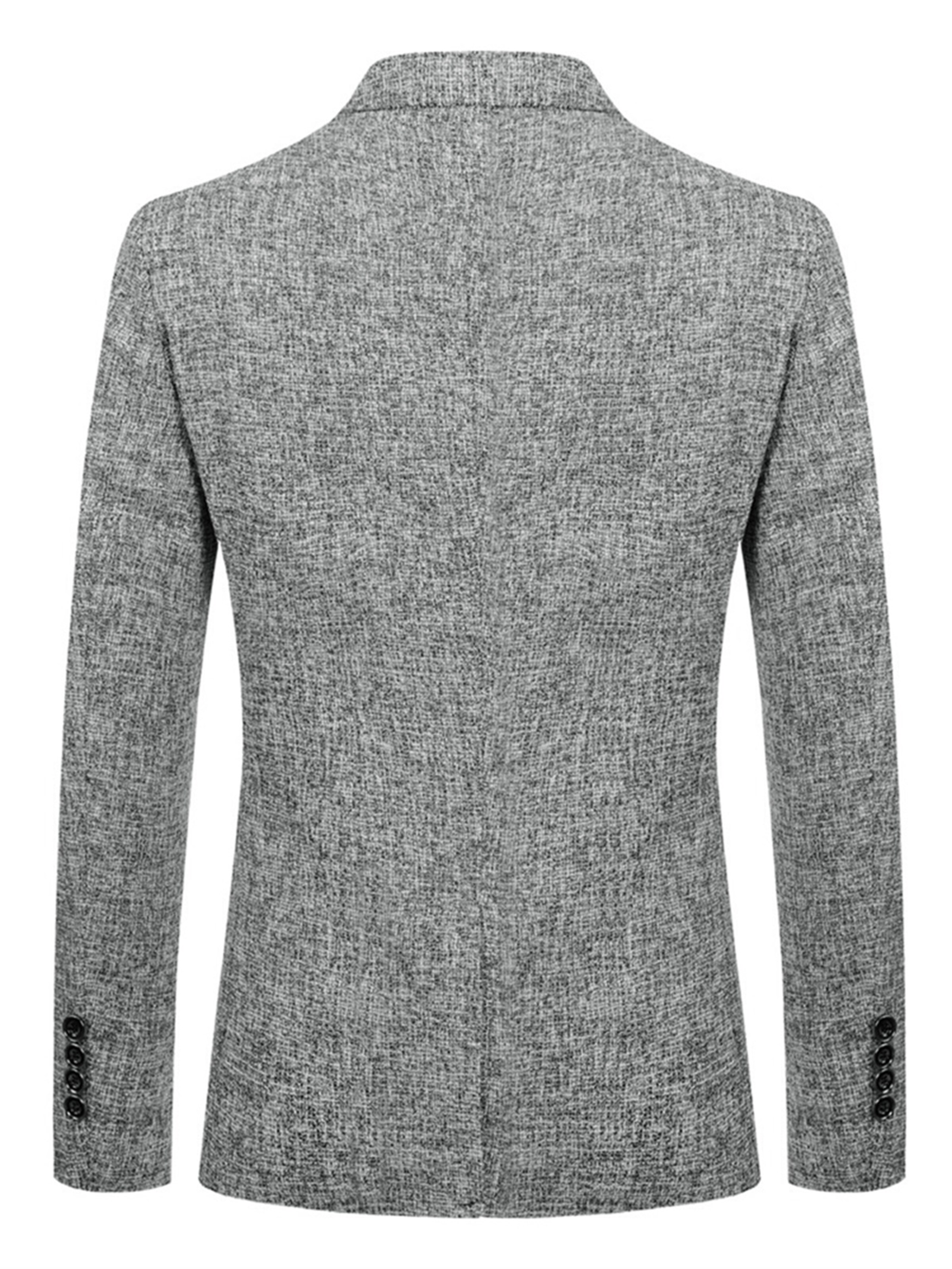 Youthup Slim Fit Sakko in Grau