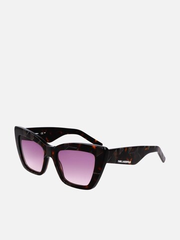 Karl Lagerfeld Sunglasses in Brown: front