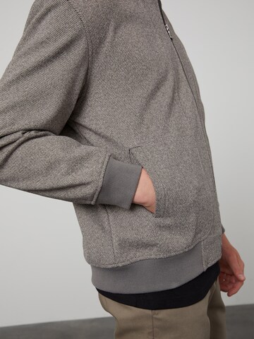 DAN FOX APPAREL Between-Season Jacket 'Joris' in Grey