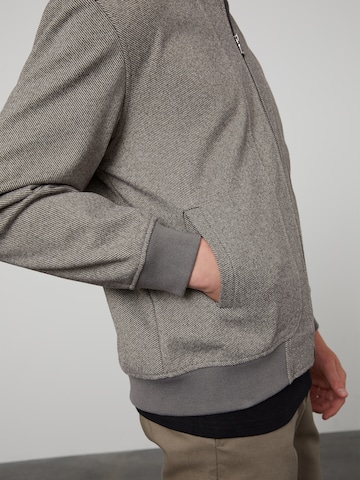 DAN FOX APPAREL Between-Season Jacket 'Joris' in Grey