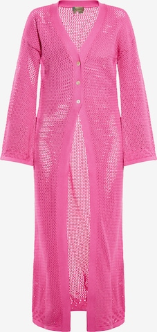 Cardigan ebeeza en rose : devant