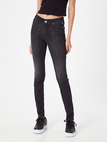 REPLAY Skinny Jeansy w kolorze czarny: przód
