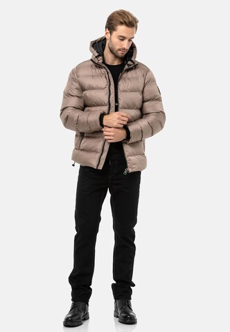 CIPO & BAXX Winter Jacket in Beige