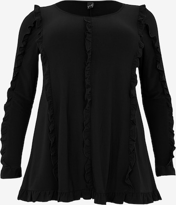 YOEK Shirt in Black: front