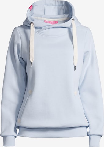 salzhaut Sweatshirt 'Sünn' in Blau: Vorderseite