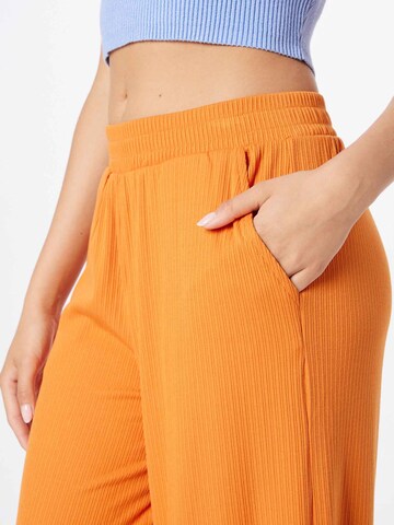 JDY Wide leg Pants 'FREJA' in Orange