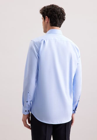 SEIDENSTICKER Comfort fit Overhemd in Blauw