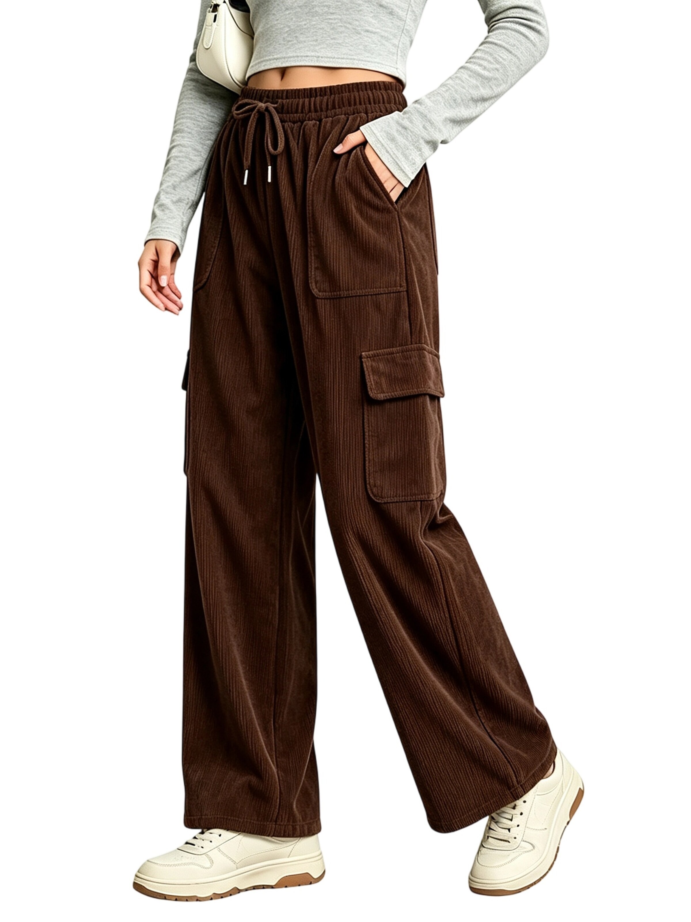 MODIURBAN Regular Trousers in Brown