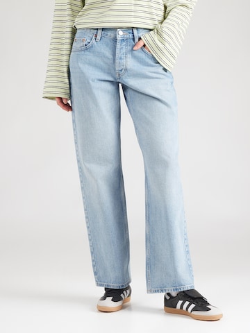 TOPSHOP Свободный крой Джинсы 'EMBER' в Синий: спереди