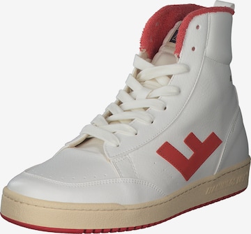Flamingos High-Top Sneakers 'Old 80s' in White: front