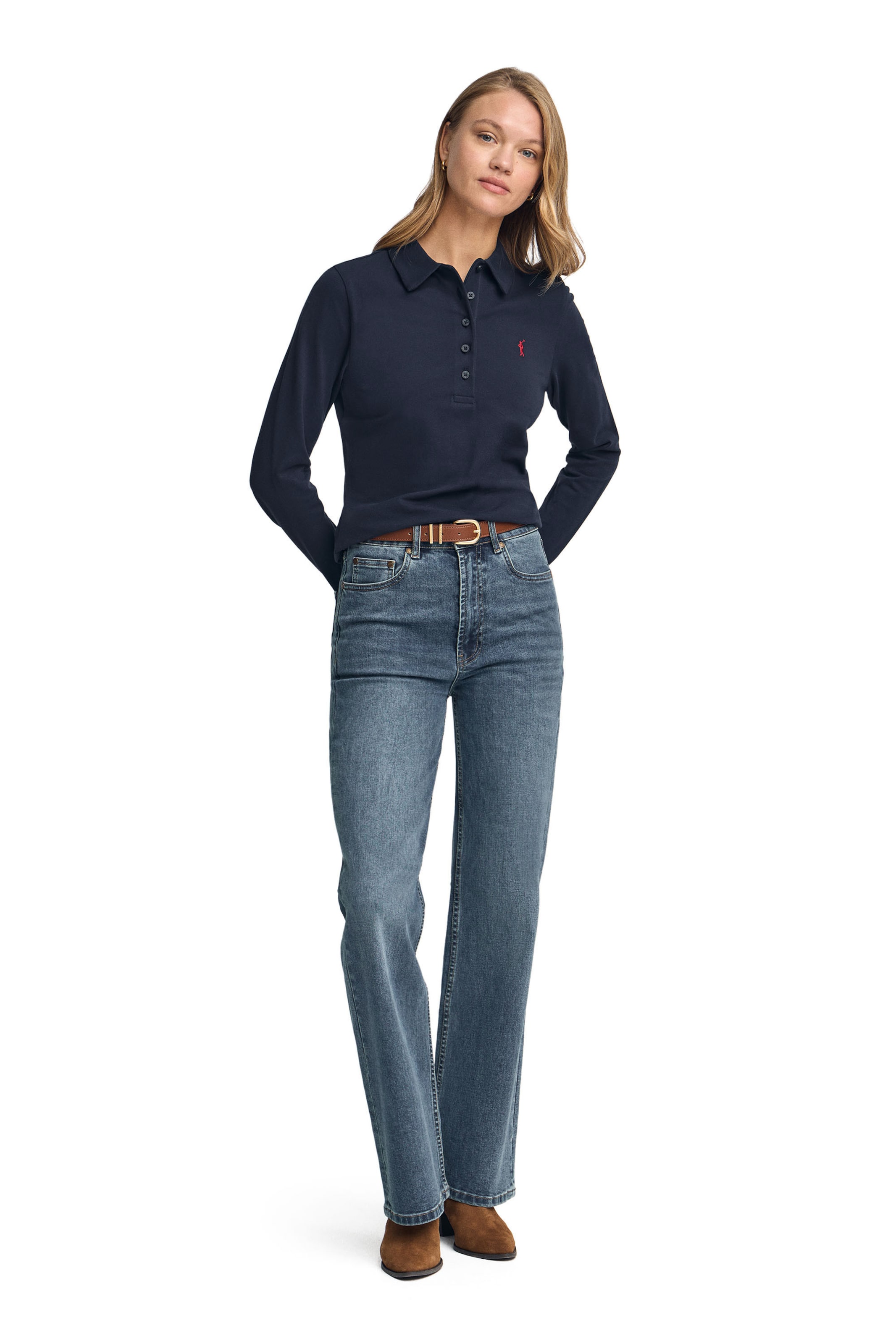 Polo Club Poloshirt in Blau