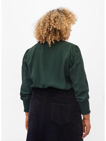 Zizzi Blouse 'XCLARU' in Groen