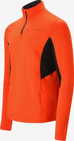 ENDURANCE Functioneel shirt 'Labark' in Oranje