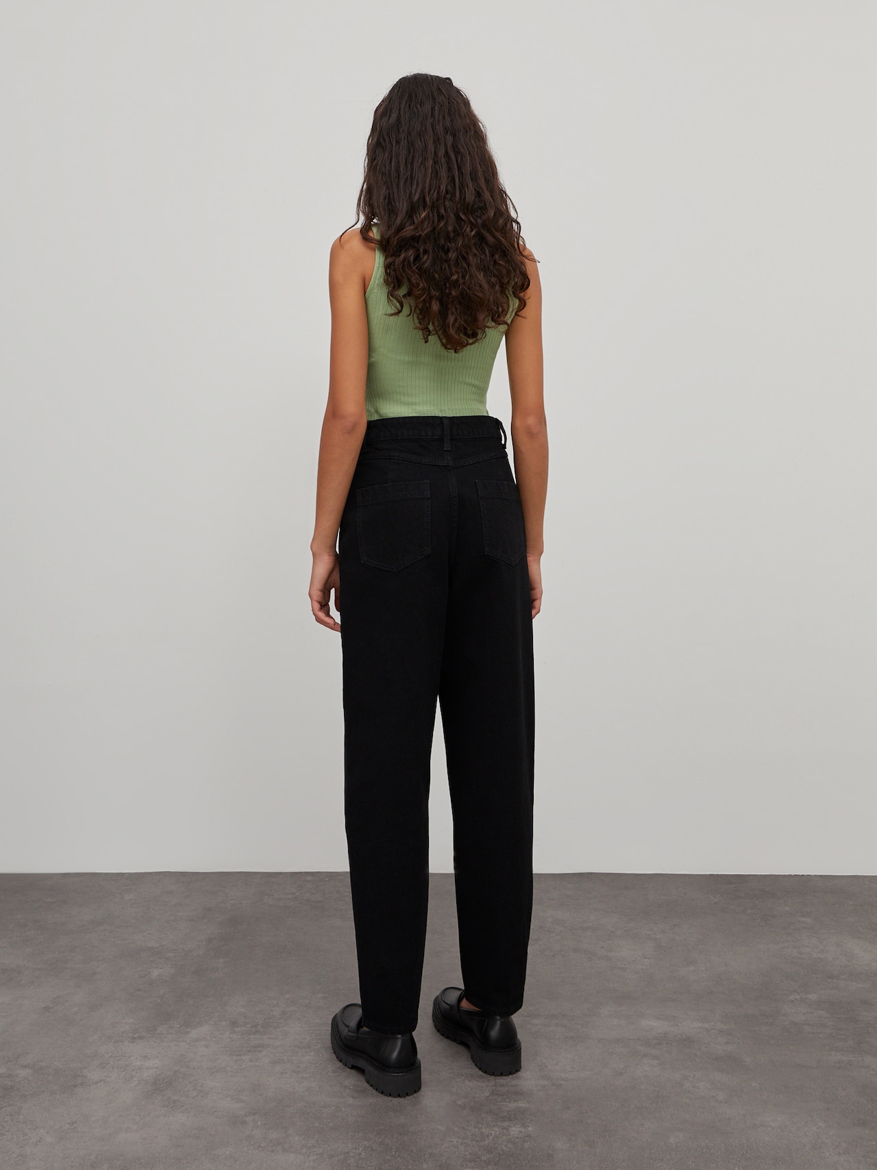 EDITED Produits Jean 'Rina' noir denim