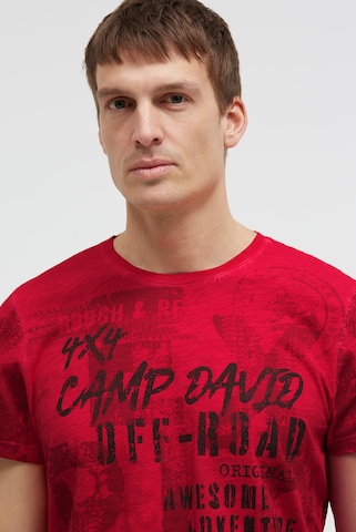 CAMP DAVID Shirt in Orange